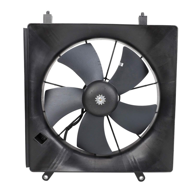 Fekuar Air Radiator Condenser Cooling Fan Assembly Motor Shroud Compatible with 2002-2006 CR-V CRV A/C 2003-2006 Element A/C # 38611PNA00, 38616P3G003 - Image 2